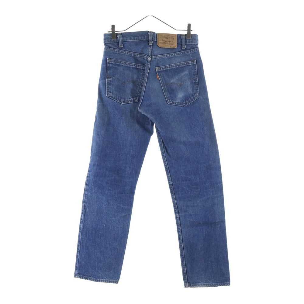 Levi's(リーバイス) 80's VINTAGE USA製 505 ボタン裏542 オレンジタブ ジップフライ デニムパンツ インディゴ