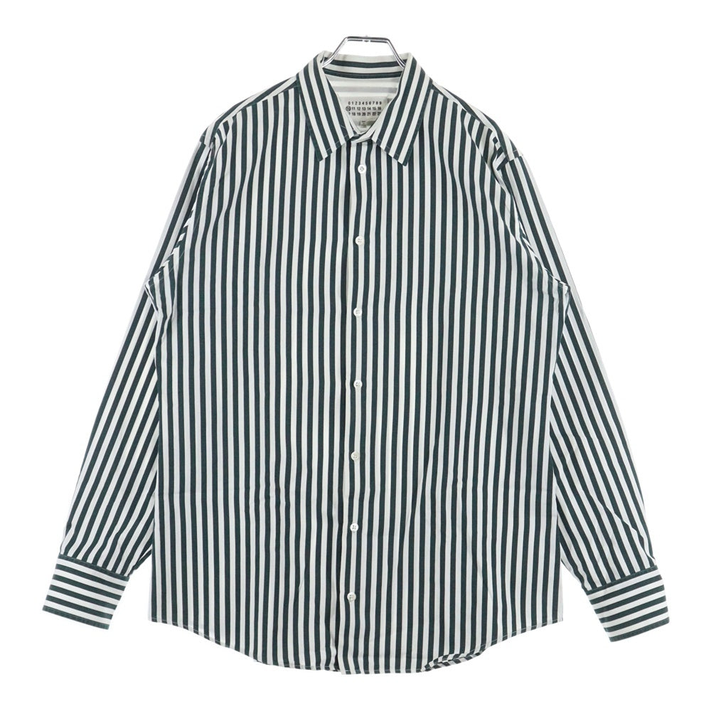 Maison Margiela(メゾンマルジェラ) 21AW STRIPE SHIRT ストライプ長袖