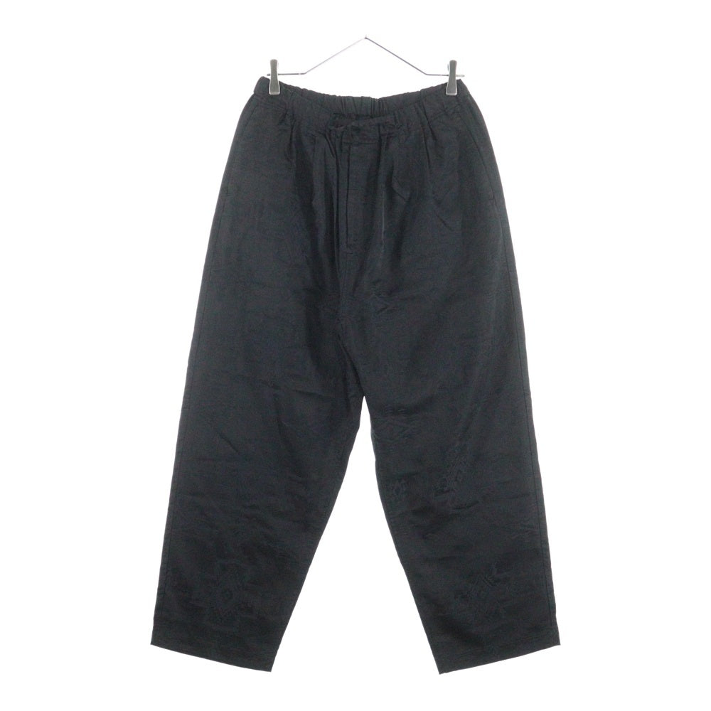 PENDLETON(ペンドルトン) シヌック総柄 レーヨン リラックスパンツ ブラック