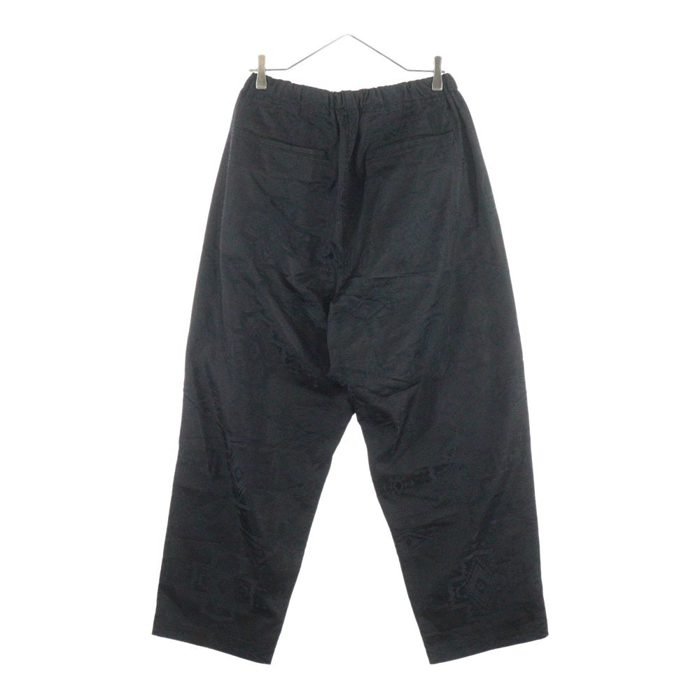 PENDLETON(ペンドルトン) シヌック総柄 レーヨン リラックスパンツ ブラック