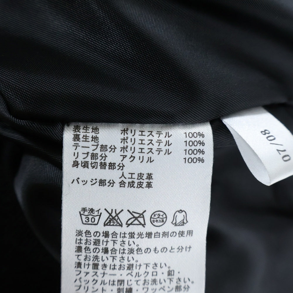 adidas(アディダス) フェイクファー サイドスリーライン ジップアップパーカー フーディー ブラック/レッド