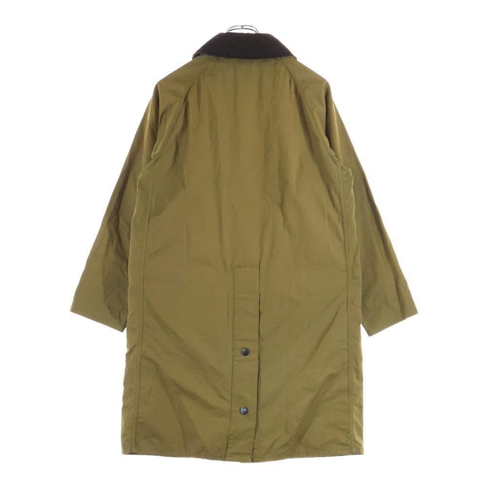 Barbour(バブアー) NEW BURGHLEY PEACH バーレー ピーチ オイルドジャケット ロングコート ブラウン 2001120