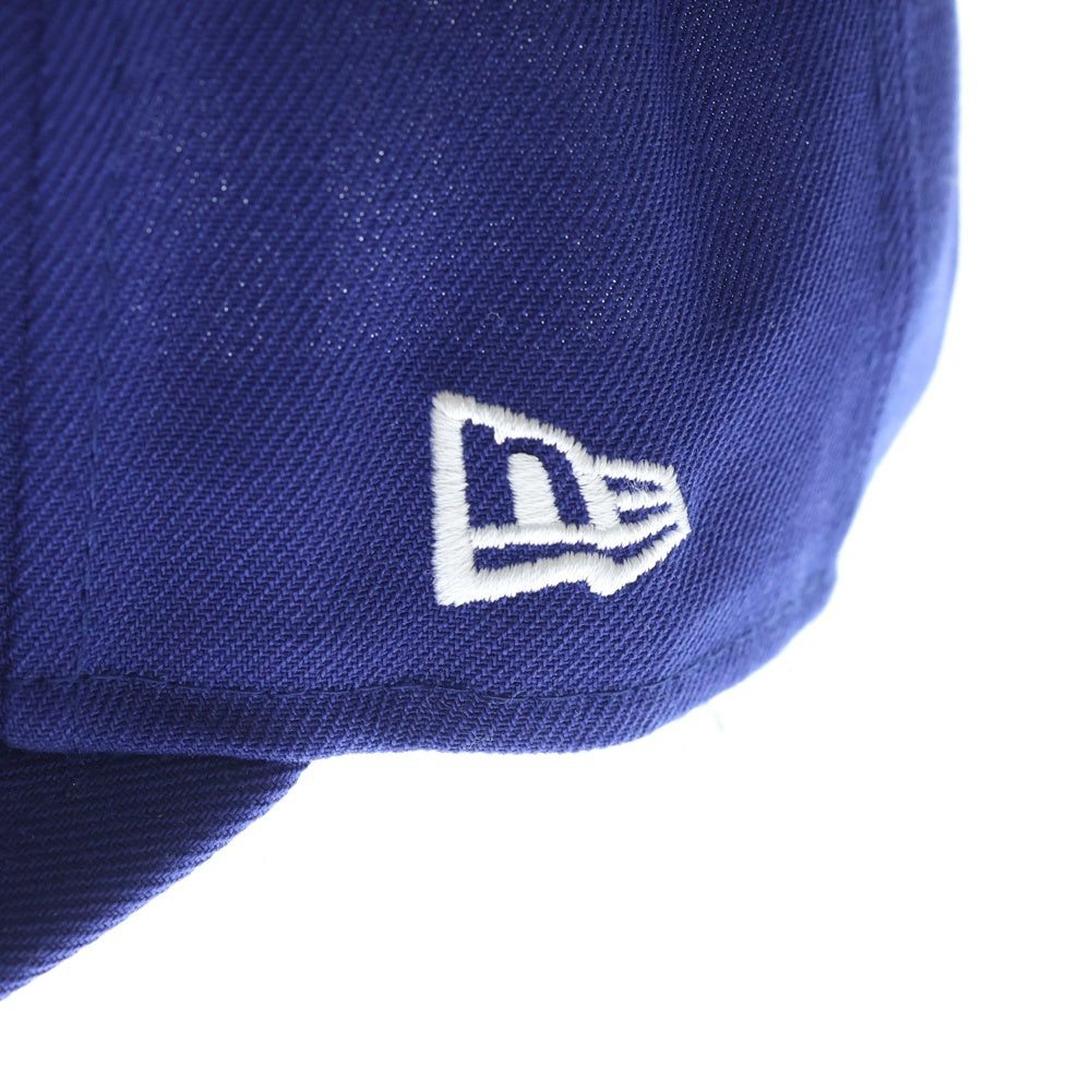 NEW ERA(ニューエラ) ロサンゼルス ドジャース 60周年記念 ロゴ刺繍 6パネルベースボールキャップ 帽子 ブルー