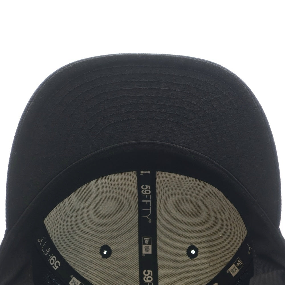 NEW ERA(ニューエラ) ボストンレッドソックス ロゴ刺繍 6パネルベースボールキャップ 帽子 ネイビー