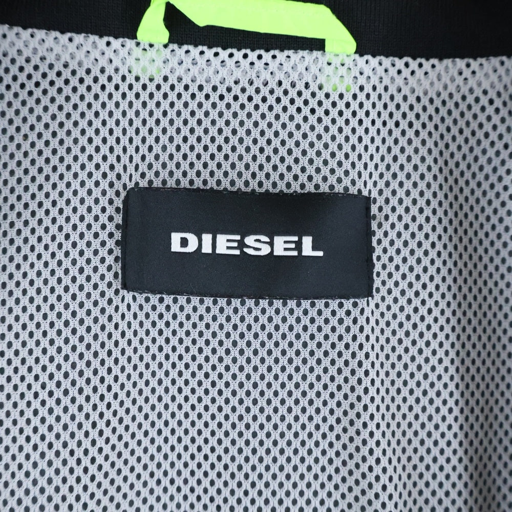 DIESEL(ディーゼル) カラー切替 裏地メッシュ ナイロンジャケット ブルー