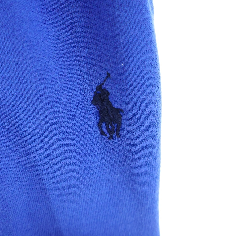 POLO RALPH LAUREN(ポロラルフローレン) Pony Embroidery Sweat Pants ポニーロゴ刺繍 ジップポケット スウェットパンツ ブルー