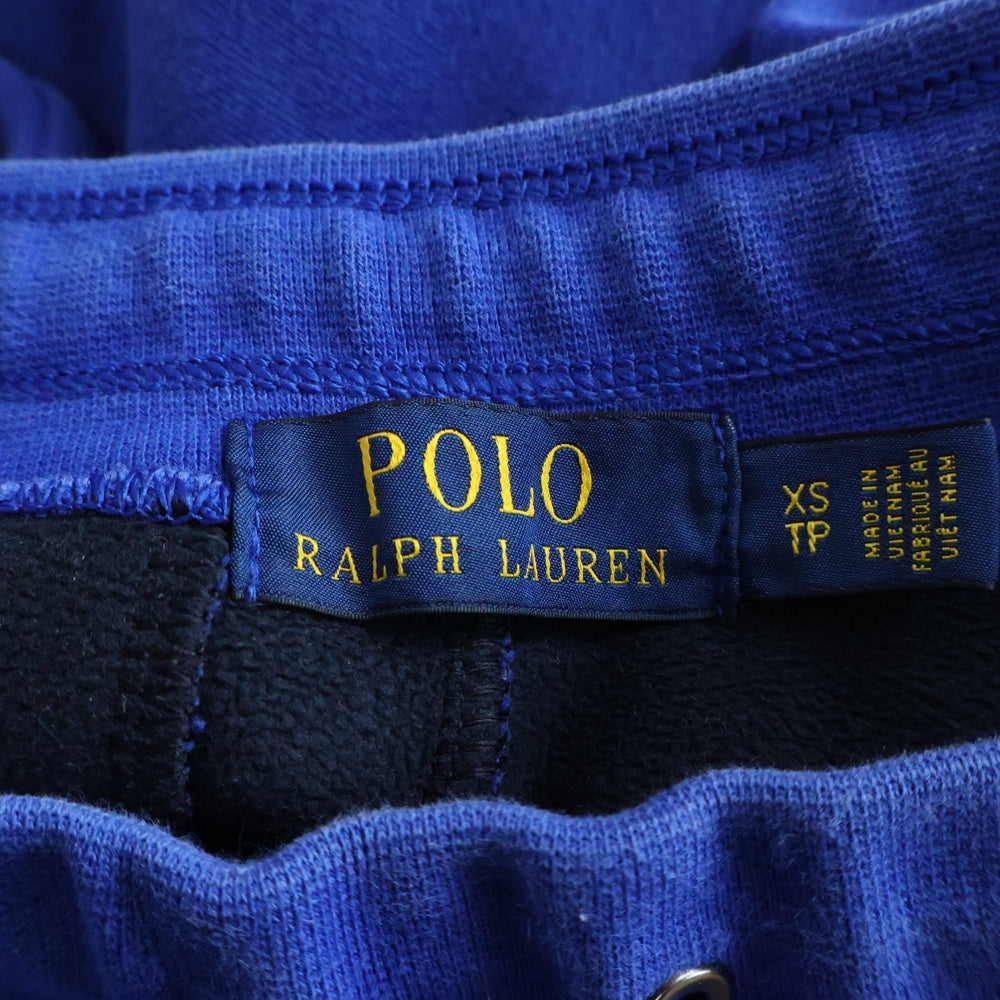 POLO RALPH LAUREN(ポロラルフローレン) Pony Embroidery Sweat Pants ポニーロゴ刺繍 ジップポケット スウェットパンツ ブルー