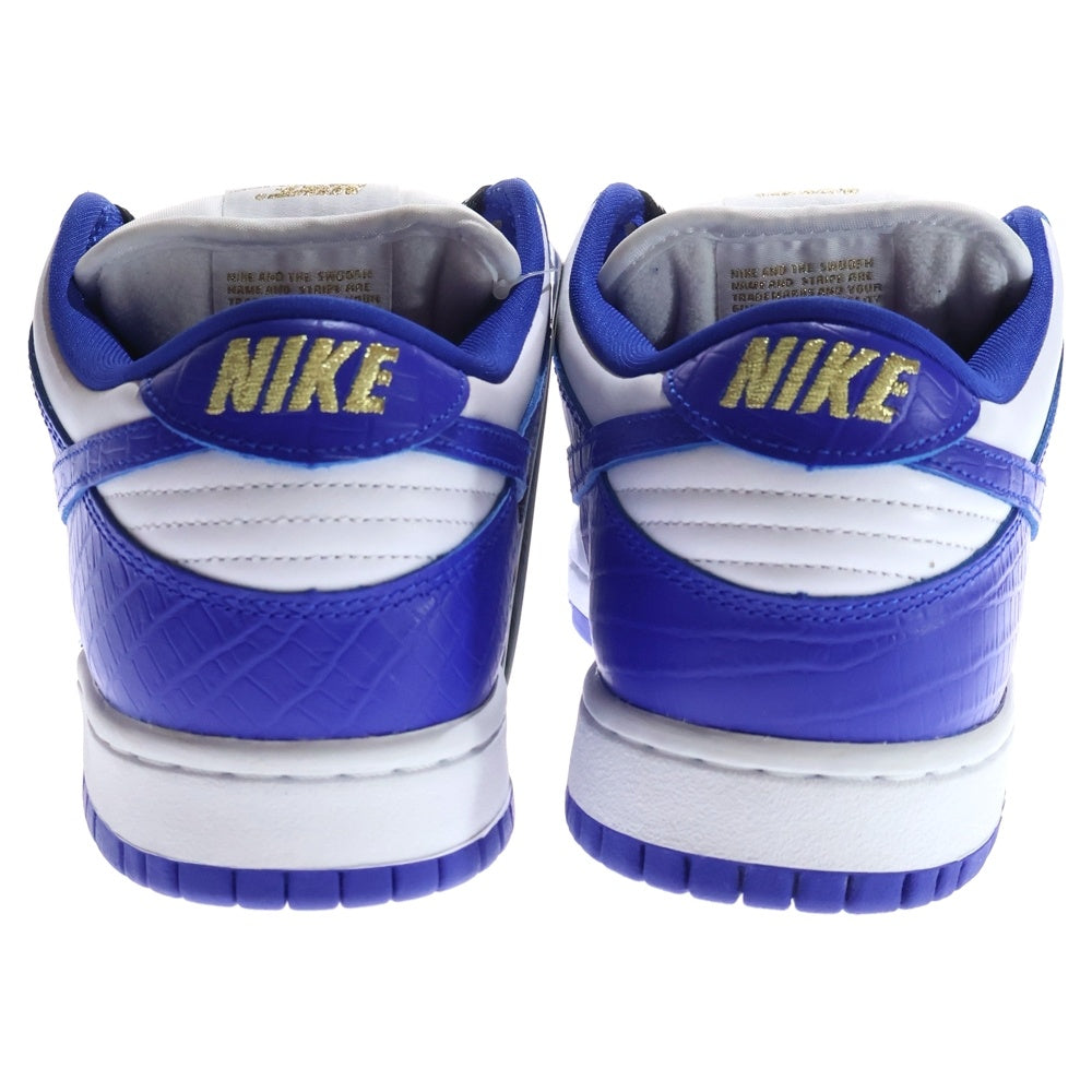 NIKE(ナイキ) ×SUPREME DUNK LOW OG シュプリーム ダンク ローカットスニーカー ブルー US9.5/27.5cm DH3228-100