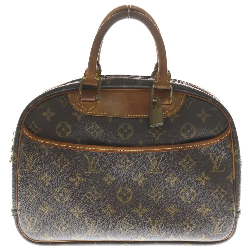 LOUIS VUITTON(ルイヴィトン) モノグラム トゥルーヴィル ブラウン PVC ハンドバッグ M42228 レディース