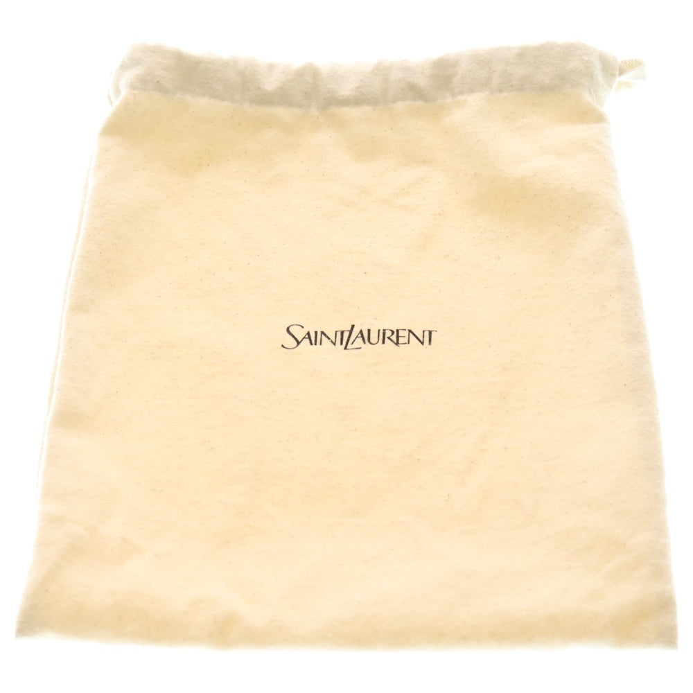 SAINT LAURENT PARIS(サンローランパリ) 25AW SUNSET CLUTCH サンセット ブラックレザー チェーンショルダーバッグ クラッチバッグ ブラック 810997 レディース