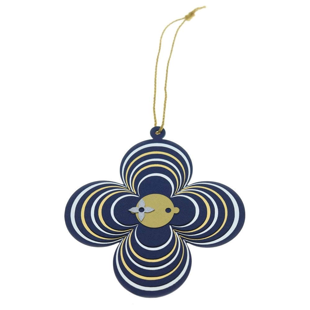LOUIS VUITTON(ルイヴィトン) ヴィヴィエンヌ ノベルティ クリスマス オーナメント オブジェ ネイビー/シルバー/ゴールド レディース