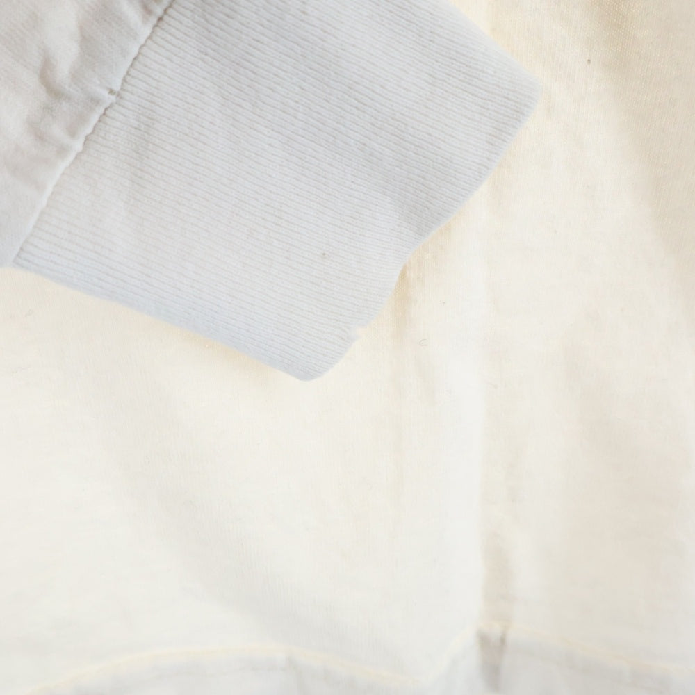 VINTAGE(ヴィンテージ) 90s DENNIS RODMAN TATTOO L/S TEE デニス ロッドマン タトゥー プリント クルーネック ロングスリーブ 長袖Tシャツ カットソー ホワイト