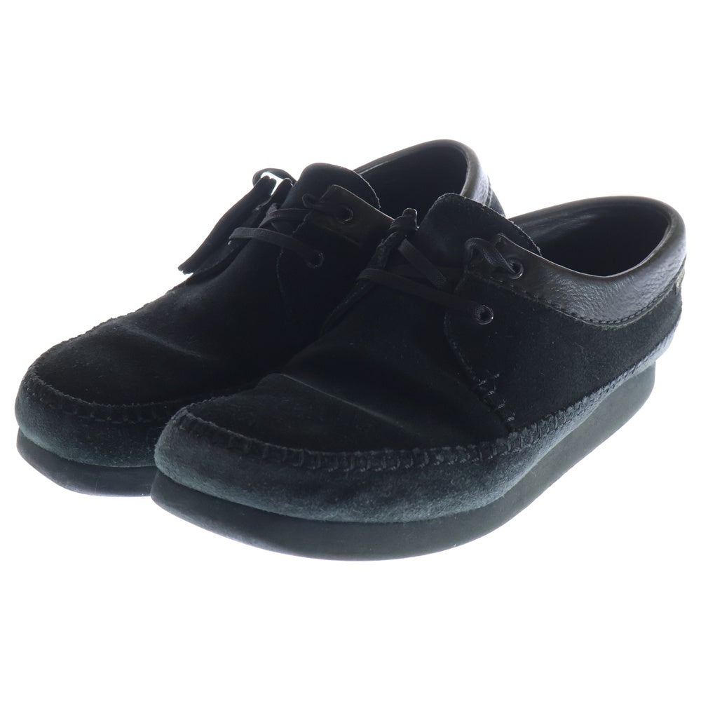 Clarks(クラークス) Weaver GTX ワラビー ゴアテックス ローカットスニーカー ブラック US9/26.5cm 261714867085
