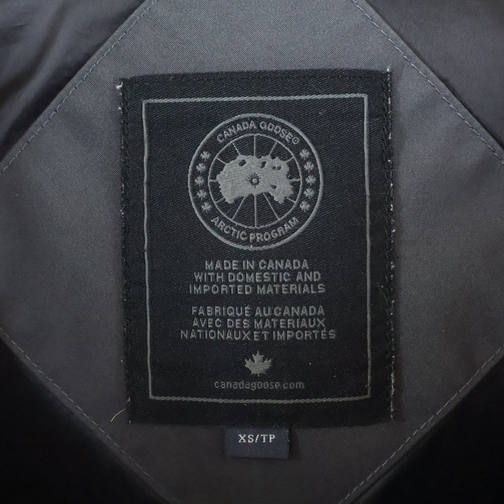 CANADA GOOSE(カナダグース) BLACK LABEL ROSSCLAIR PARKA ブラックレーベル ロスクレアパーカー ダウンジャケット グレー レディース