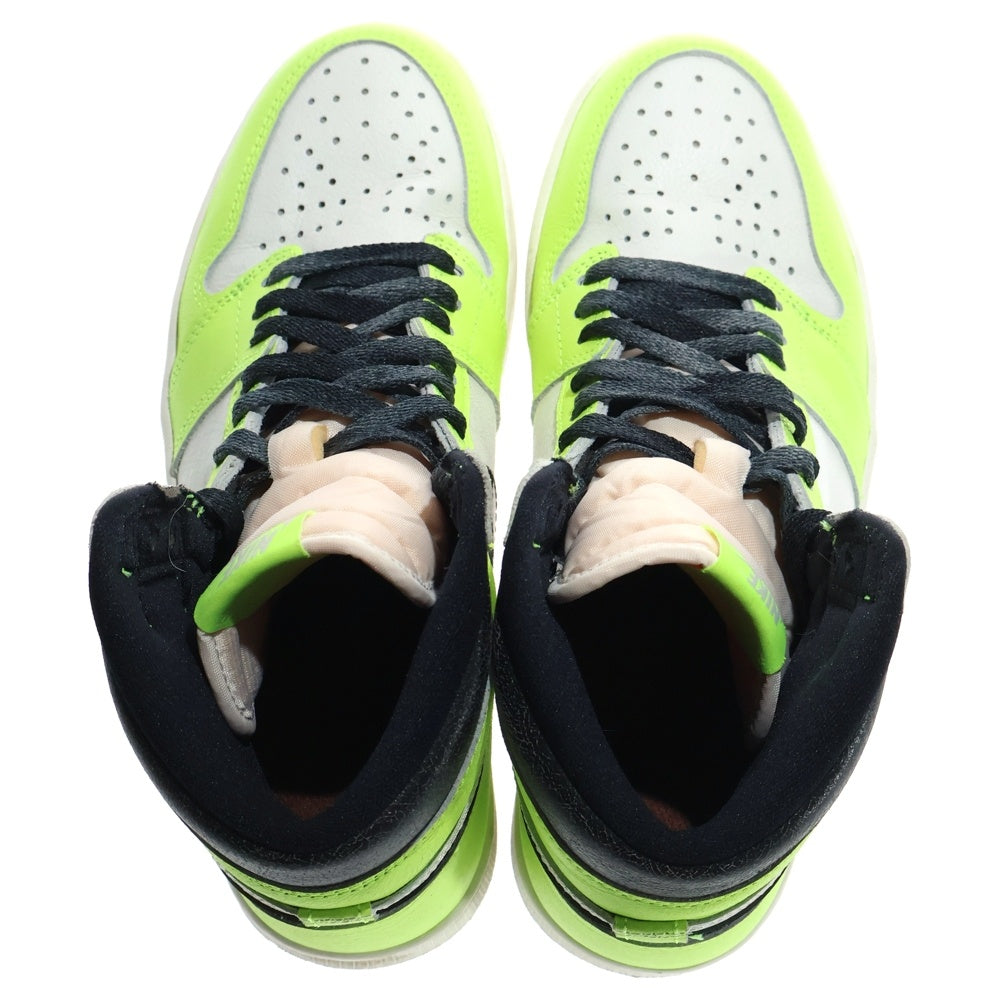 NIKE(ナイキ) AIR JORDAN1 HIGH OG VOLT エアジョーダン1 ボルト ハイカットスニーカー イエロー US8/26m 555088-702