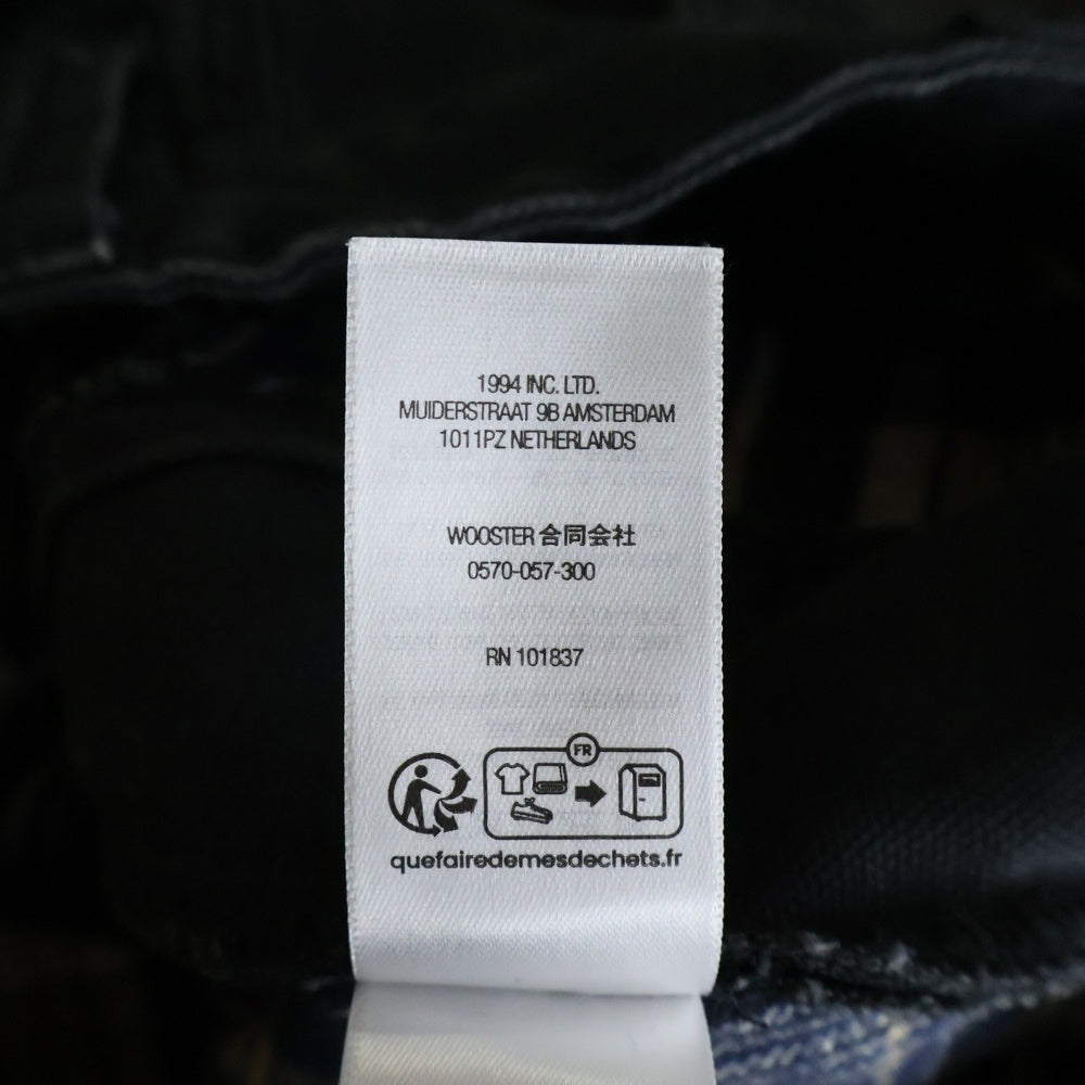 SUPREME(シュプリーム) 24AW ×DICKIES FLANNEL LINED CARGO PANT ディッキーズ フランネルラインドカーゴパンツ ブラック