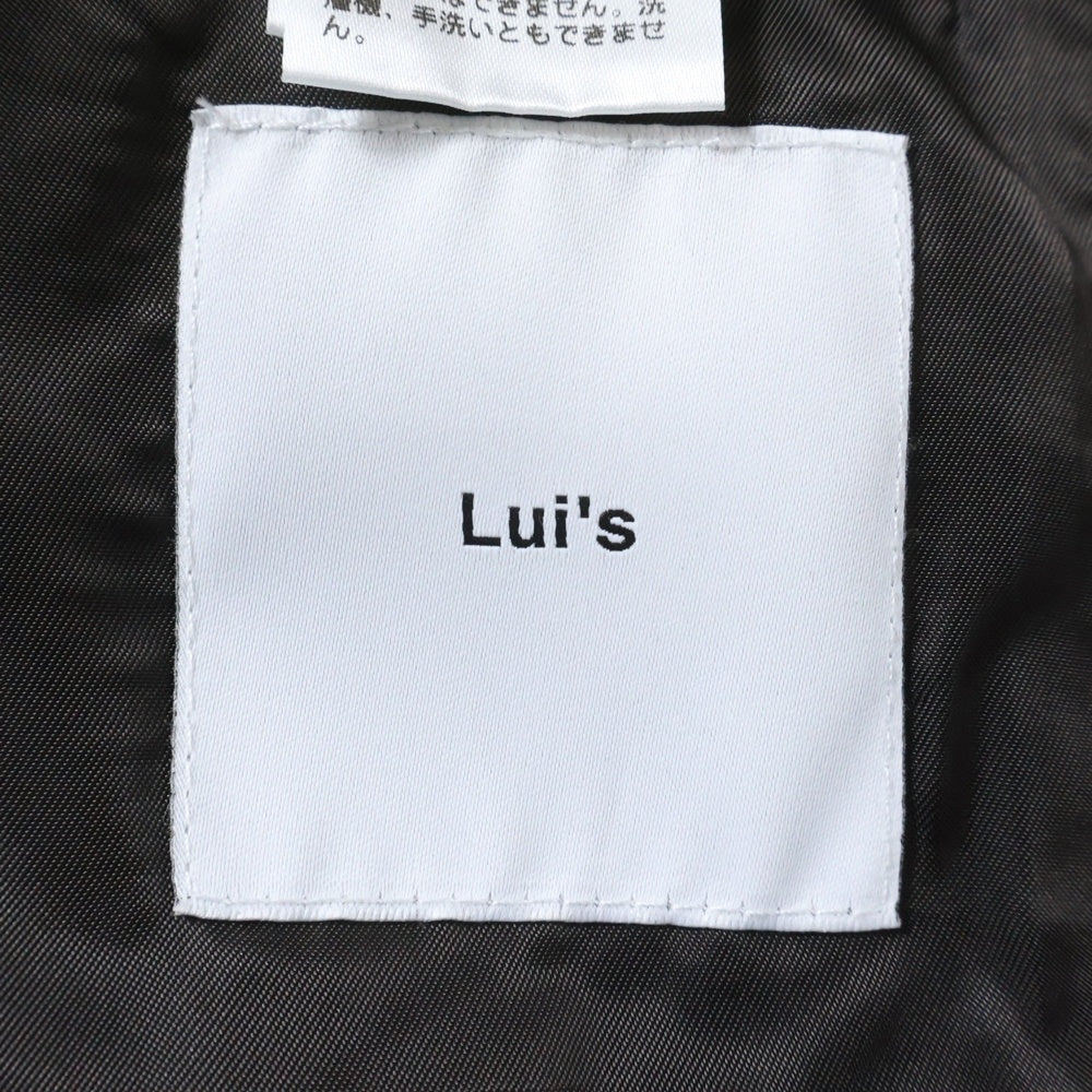 Lui's(ルイス) 3B コットン テーラードジャケット ブラウン LUZ2012207A0007