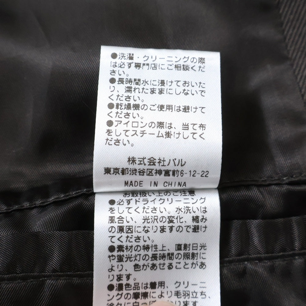 Lui's(ルイス) 3B コットン テーラードジャケット ブラウン LUZ2012207A0007