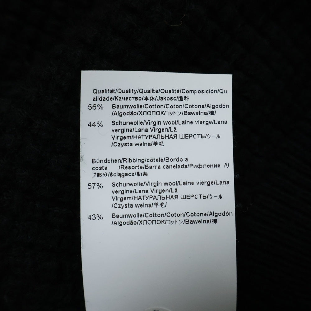 HUGO BOSS(ヒューゴボス) ストラクチャード コットン モックネック ニット セーター マルチ