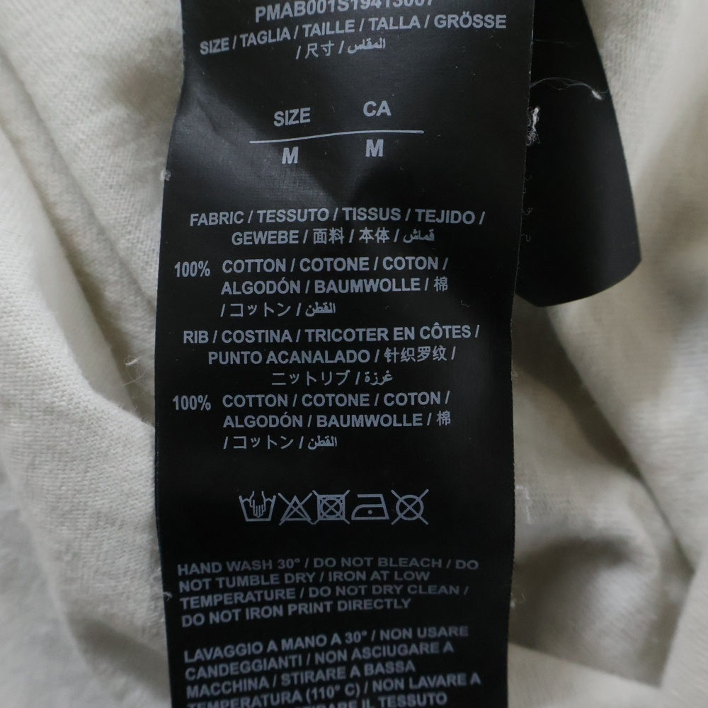 Palm Angels(パームエンジェルス) CLASSIC LOGO OVER TEE クラシックロゴプリント Tシャツ ホワイト PMAB001S19413007