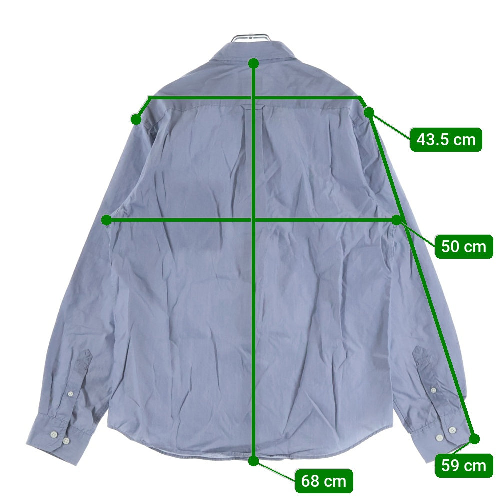 THE NORTH FACE(ザノースフェイス) L/S Washburn Shirt ウォッシュバーン 長袖シャツ ブルー NR11609