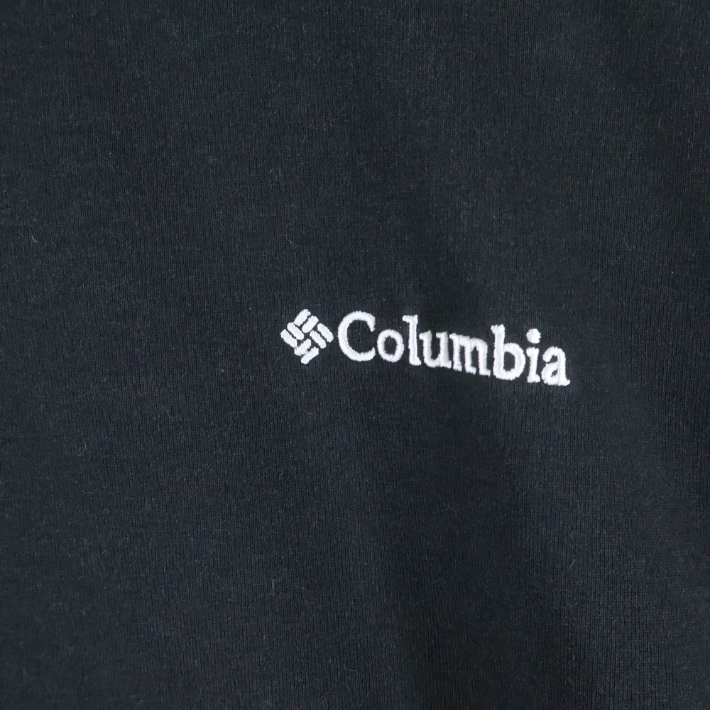 Columbia(コロンビア) バック ネイチャー プリント クルーネック半袖Tシャツ カットソー ブラック