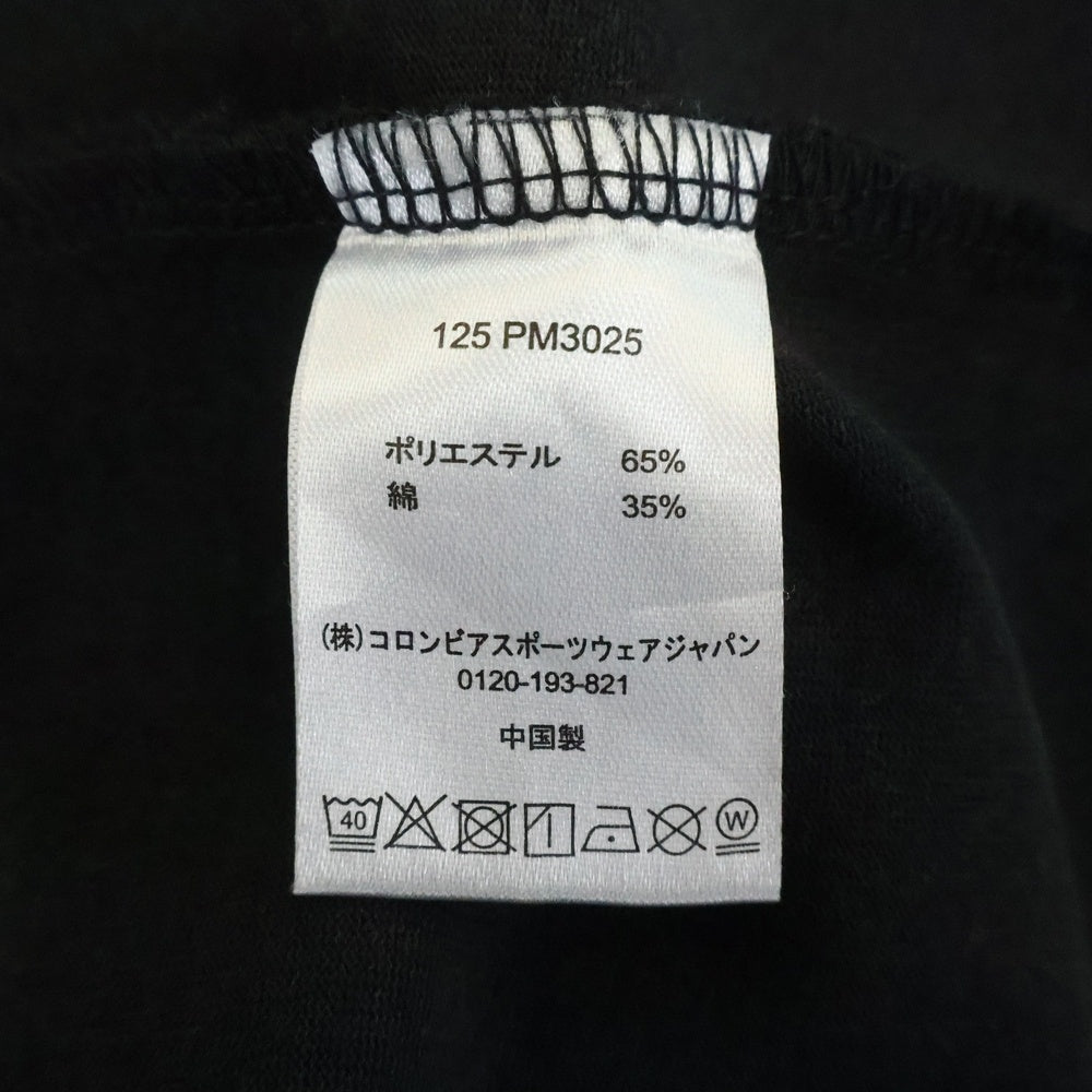 Columbia(コロンビア) バック ネイチャー プリント クルーネック半袖Tシャツ カットソー ブラック