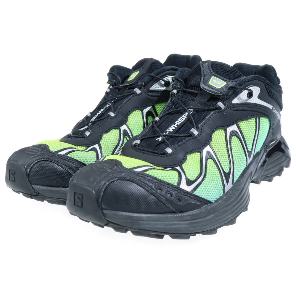 SALOMON(サロモン) XT-WHISPER トレッキングシューズ ローカットスニーカー グリーン/ブラック US8.5/26.5cm 477616