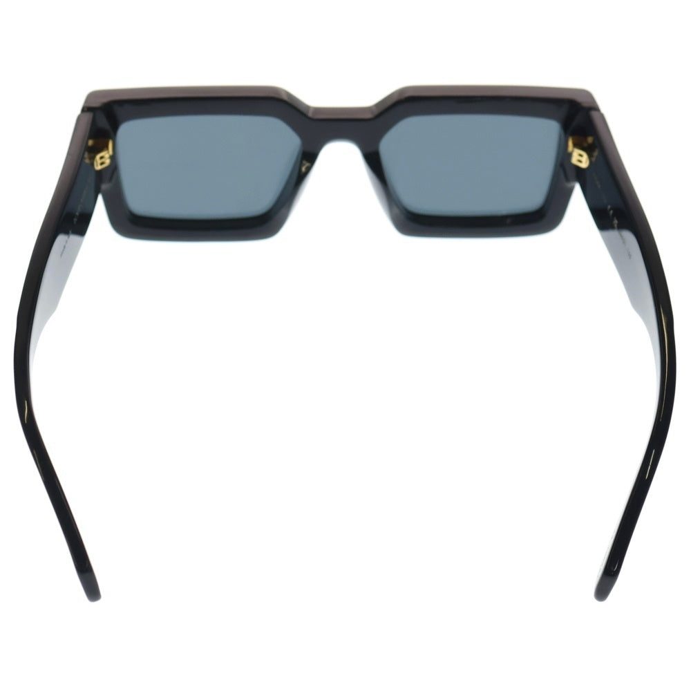 LOUIS VUITTON(ルイヴィトン) LV CLASH SQUARE SUNGLASSES メタルロゴ クラッシュ スクエア サングラス アイウエア 眼鏡 ブラック Z1579E レディース