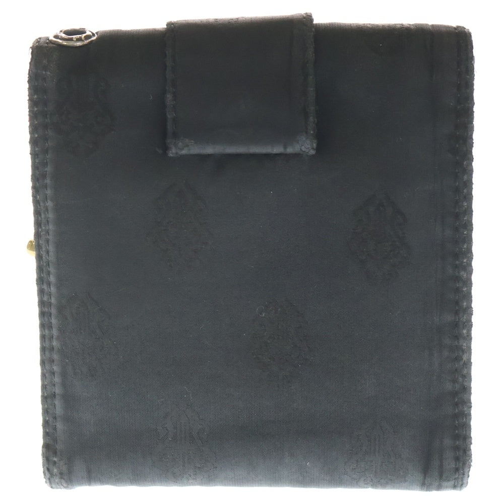 CHROME HEARTS(クロムハーツ) 3 FOLD LARGE NYLON WALLET 3フォールド ナイロンウォレット 財布 ブラック