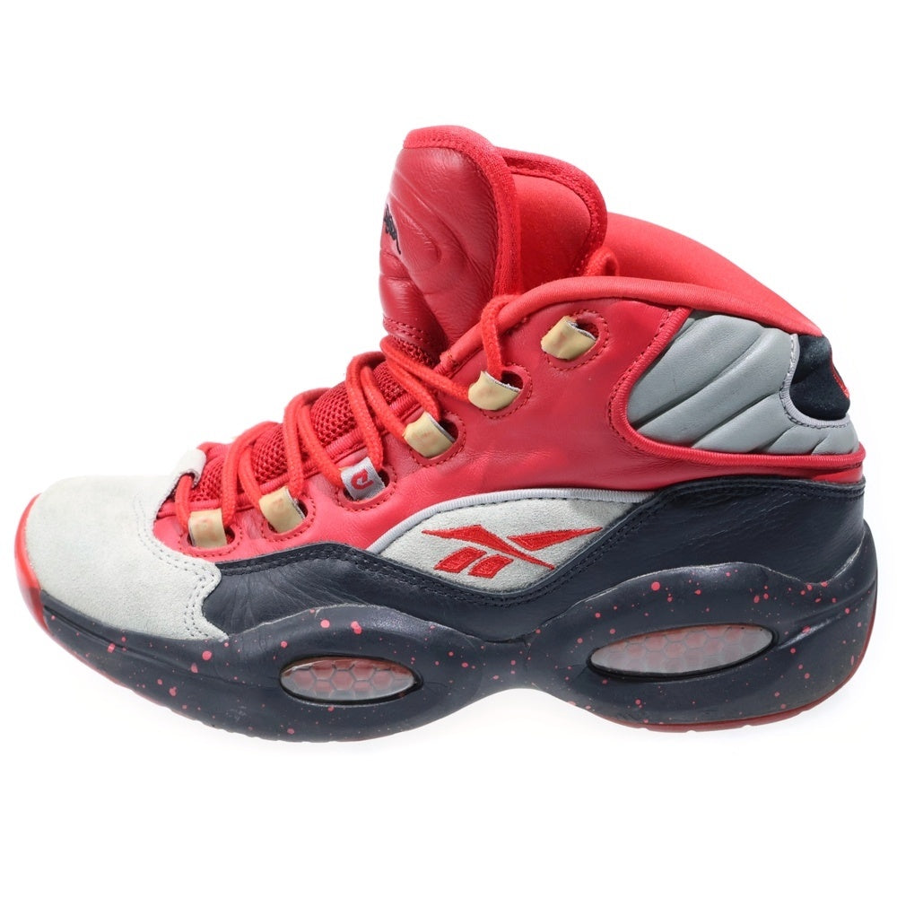 Reebok(リーボック) QUESTION MID アイバーソン クエスチョン ミッドカットスニーカー US10/28cm レッド/グレー V61040