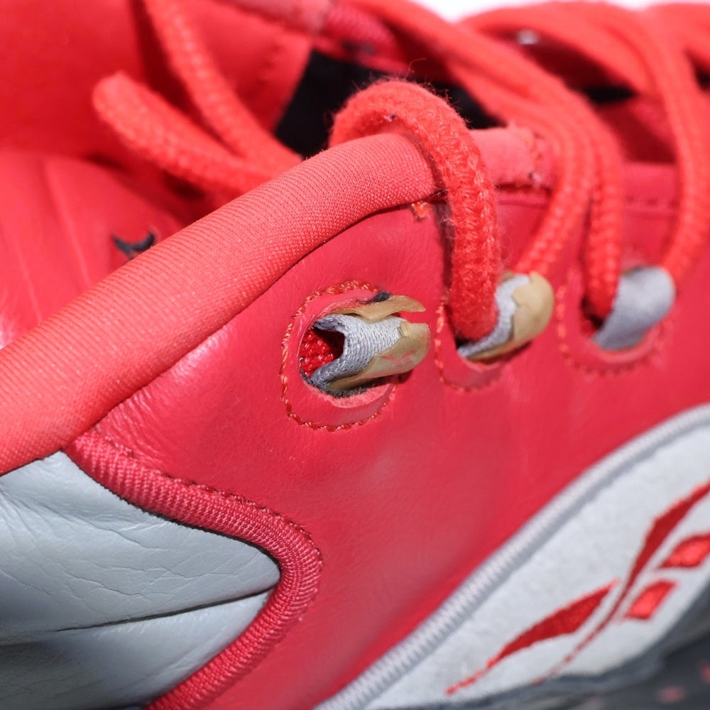 Reebok(リーボック) QUESTION MID アイバーソン クエスチョン ミッドカットスニーカー US10/28cm レッド/グレー V61040