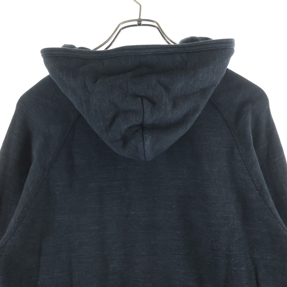 A BATHING APE(アベイシングエイプ) BAPE STAR LOGO ZIP UP HOODIE ベイプスタ ロゴ刺繍 ジップアップフーディー パーカー ブラック