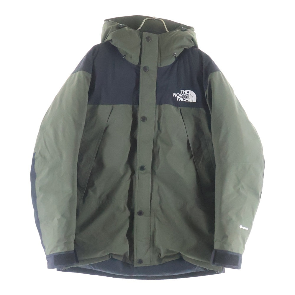 THE NORTH FACE(ザノースフェイス) 22AW GORE-TEX MOUNTAIN DOWN JACKET ゴアテックス マウンテン ジップアップ ダウンジャケット カーキ ND92237