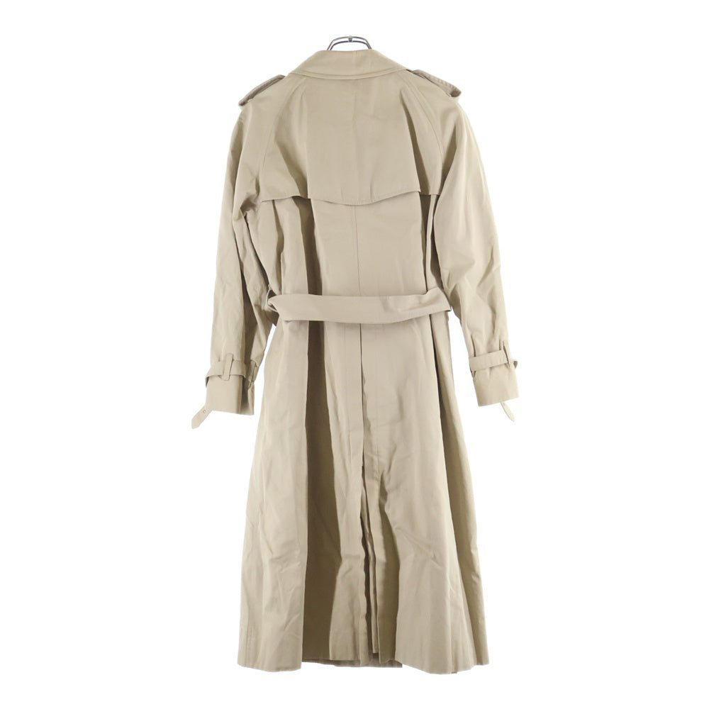 BURBERRY(バーバリー) 裏地ノバチェック総柄 ラグランスリーブ ステンカラーコート ベージュ 40263