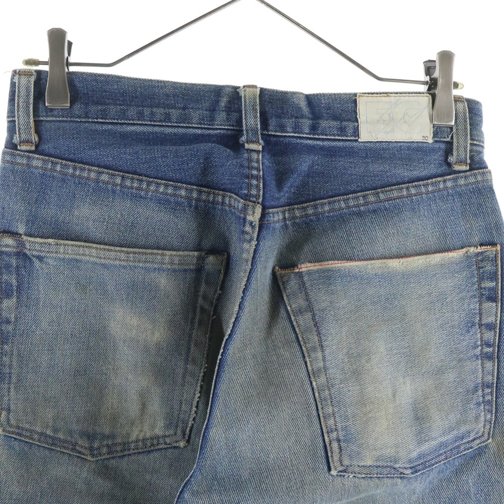ELECTRIC COTTAGE(エレクトリックコテージ) 90s DENIM PANTS VINTAGE 初期 布パッチ 赤耳ポケット ジッパーフライ デニムパンツ ジーンズ インディゴ