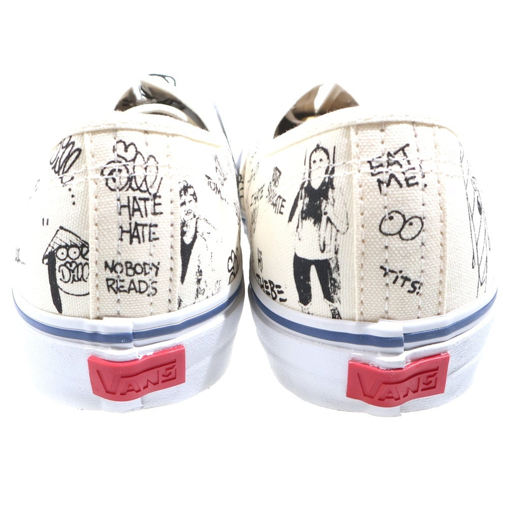 VANS(ヴァンズ) 2015 × Jason Dill Syndicate OG Authentic S ジェイソン・ディル シンジケート オーセンティック ローカットスニーカー ホワイト US9.5/27.5cm VN-0ZSGFDV
