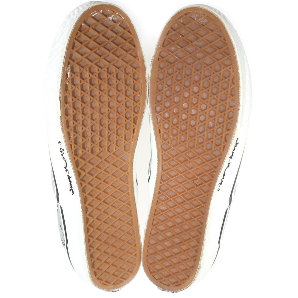 VANS(ヴァンズ) 02SS × UNDERCOVER Buger Slip-On アンダーカバー HAZE期 ハンバーガー柄 スリッポン ローカットスニーカー ブルー US11/29cm V98-J652