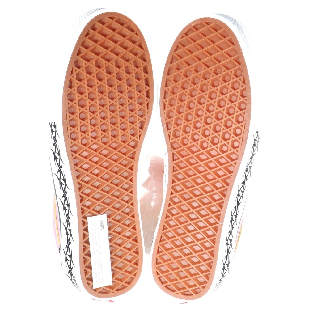 SUPREME(シュプリーム) 21AW × VANS SKATE OLD SKOOL TRIBAL BARBED WIRE オールドスクール トライバルバーブドワイヤー ローカットスニーカー ピンク/イエロー US6/24cm VN0A5KRXB9P