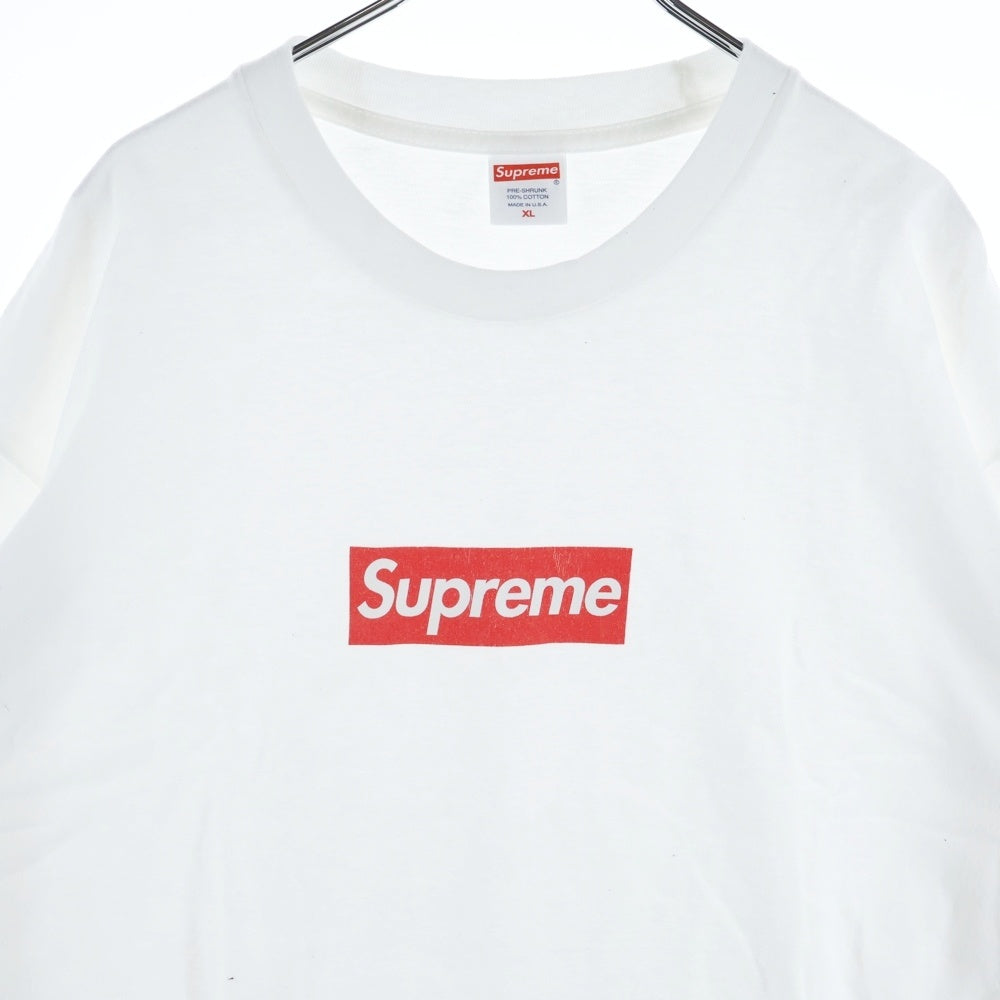 SUPREME(シュプリーム) 20AW Box Logo L/S Tee ボックスロゴ クルーネック長袖Tシャツ カットソー ホワイト