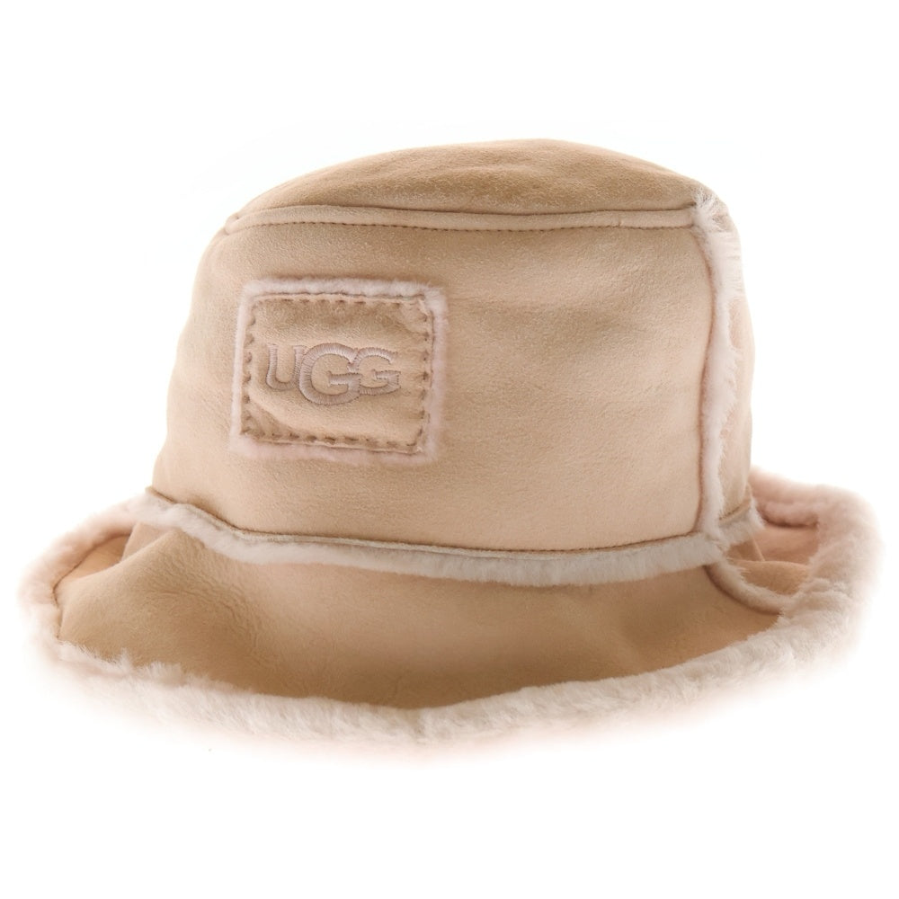 UGG(アグ) シープスキン ファー バケットハット ピンク レディース