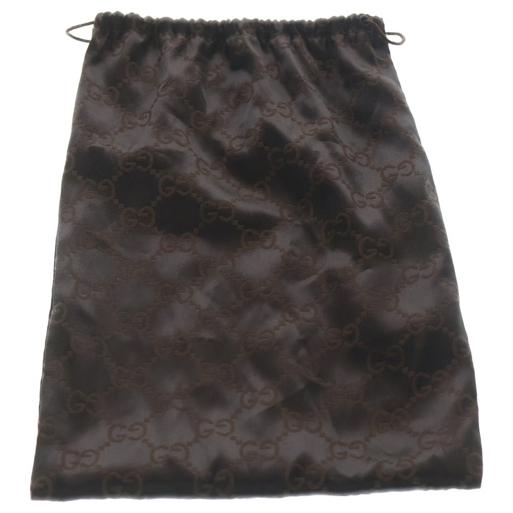 GUCCI(グッチ) GGスプリーム ラバー パンプス ブラック レディース