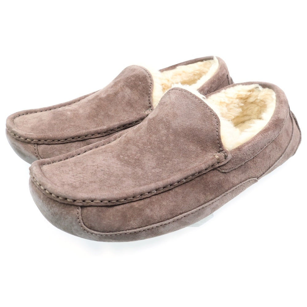 UGG(アグ) ASCOT アスコット モカシン スエード スリッポン ベージュ US10/28.5cm 5775