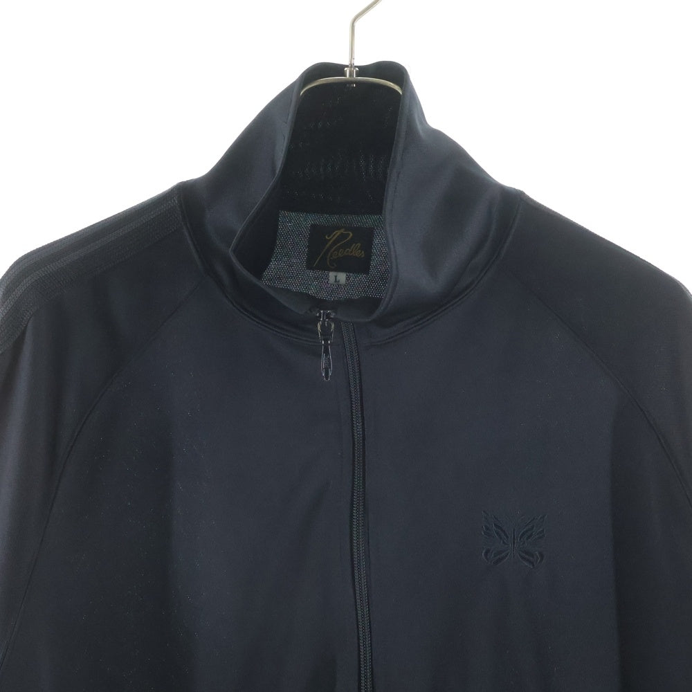Needles(ニードルス) TRACK JACKET - POLY SMOOTH トラックジャケット ブラック PU1593