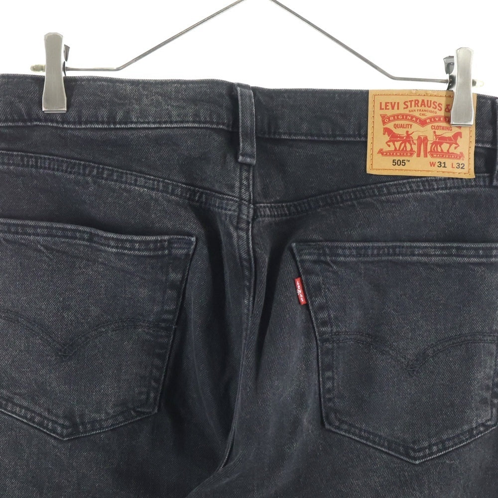 Levi's(リーバイス) 505 ストレートデニムパンツ ブラック pc9-00505-2904