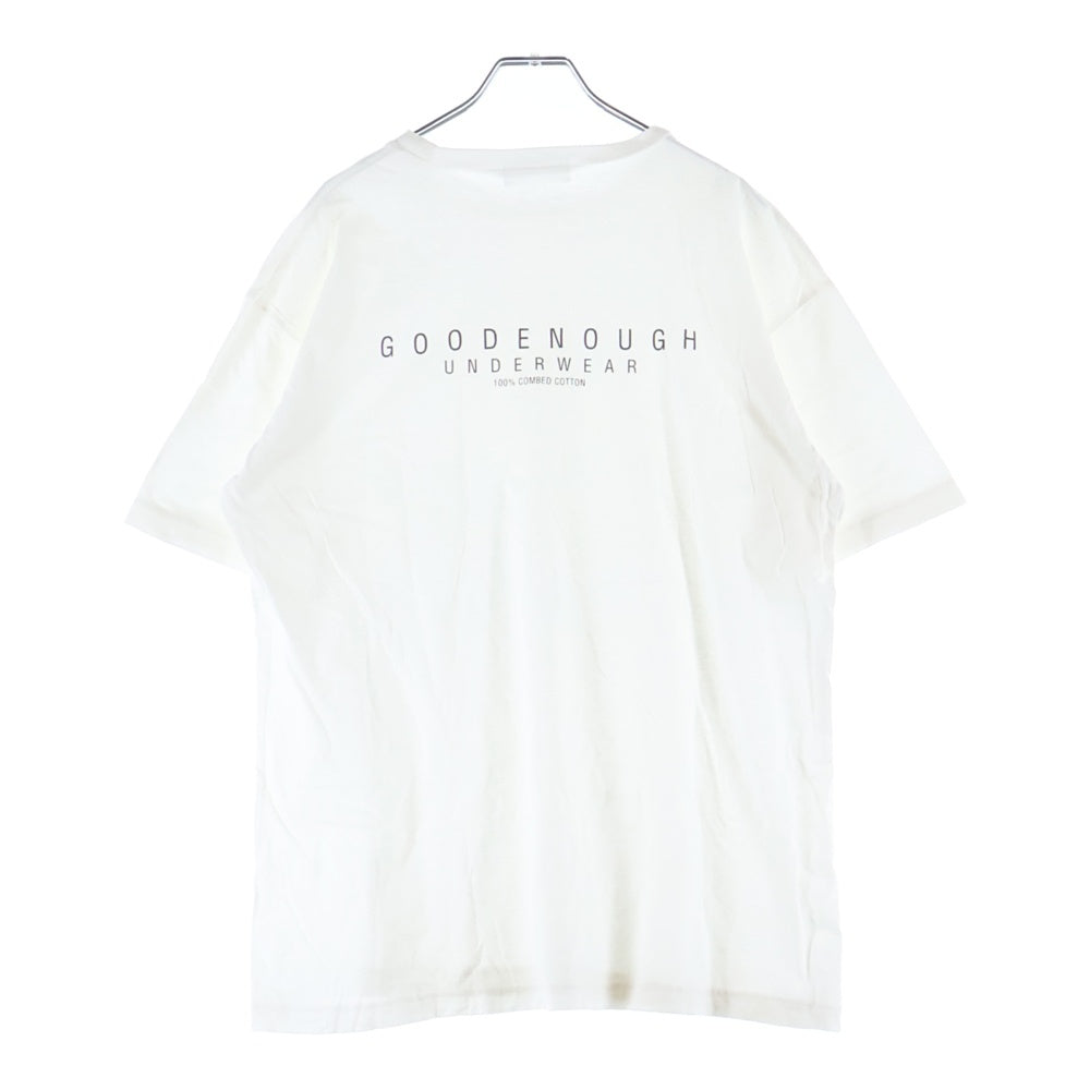 GOODENOUGH(グッドイナフ) 00s UNDER WEAR TEE アンダーウェア クルーネック 半袖Tシャツ カットソー ホワイト
