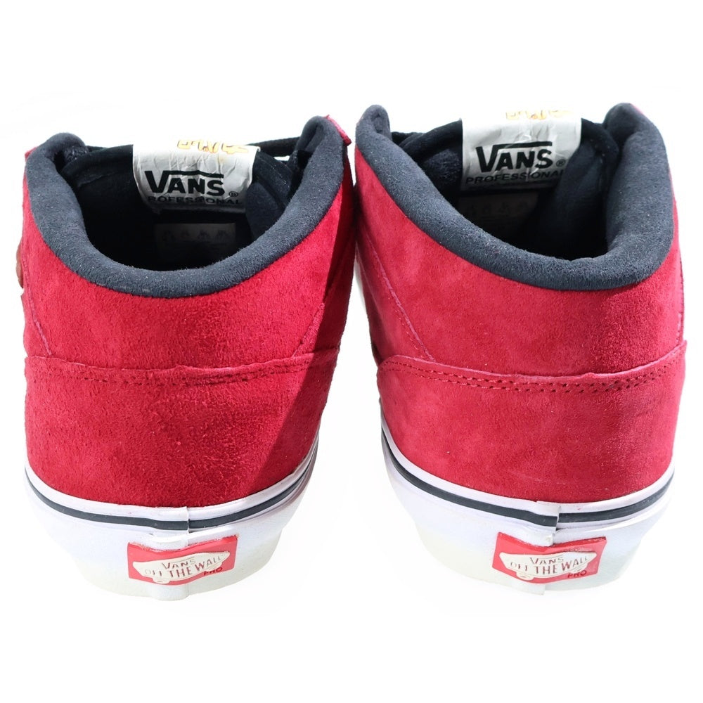 VANS(ヴァンズ) 20 YEARS ANNIVERSARY HALF CAB PRO 20周年記念 ハーフキャブ キャバレロ プロ ローカットスニーカー レッド US9.5/27.5cm VN-0HAV6XA