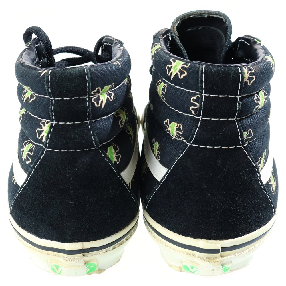 VANS(ヴァンズ) 90s × UNDERCOVER SK8-HI アンダーカバー サンダーボーン柄 スケートハイ ハイカットスニーカー ブラック US10/28cm V38-Z647