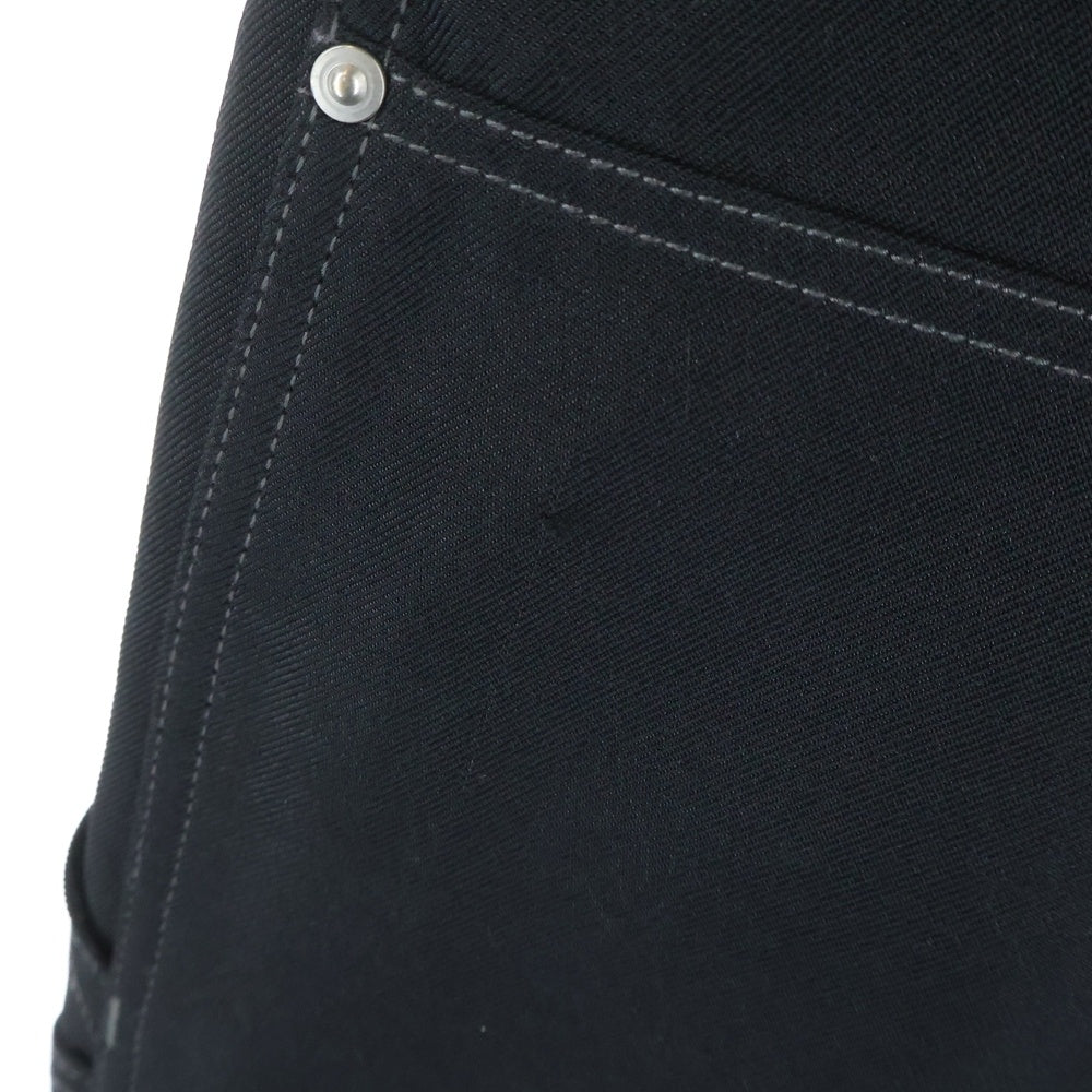 Jieda(ジエダ) DOUBLE KNEE PANTS ダブルニー ペインターパンツ ブラック