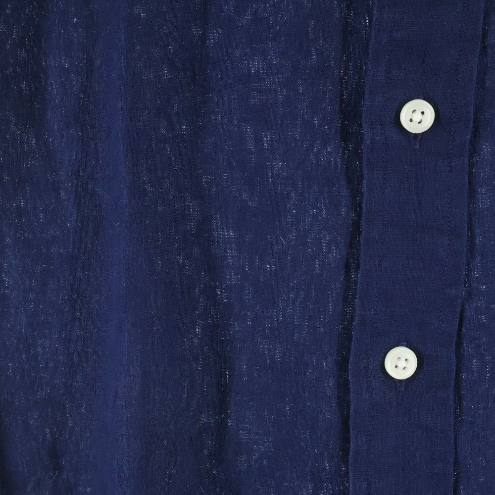 POLO RALPH LAUREN(ポロラルフローレン) スモールポニー刺繍 コットン 半袖シャツ ネイビー